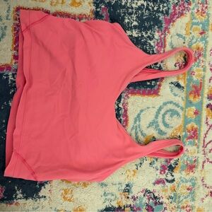 Pink Sleeveless Crop Top